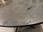 ***SALE*** Mango Eettafel zwart rond Ø130, Verzenden, Nieuw