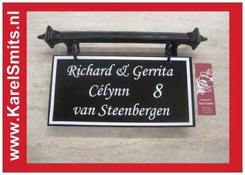 Nostalgisch Naambord Den Bosch Zwart beschikbaar voor biedingen