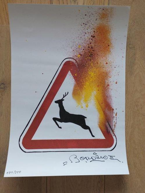 Bordalo II (1987) - Wild Wild Fires No Reserve, Antiek en Kunst, Kunst | Schilderijen | Modern