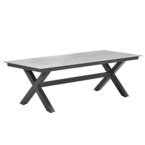Garden Impressions Sintra tuintafel 240x100 - sicilian grey, Tuin en Terras, Tuinsets en Loungesets, Verzenden