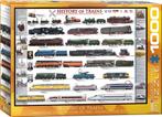 History of Trains Puzzel (1000 stukjes) | Eurographics -, Hobby en Vrije tijd, Denksport en Puzzels, Verzenden, Nieuw