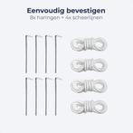 2dekans | LifeGoods Partytent - Paviljoen - 3x3 m - Easy Up, Ophalen of Verzenden, Zo goed als nieuw