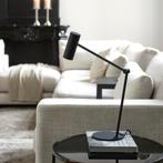 Rivièra Maison Tafellamp / Bureaulamp Morriston, kleur Zwart, Huis en Inrichting, Lampen | Tafellampen, Nieuw, Verzenden