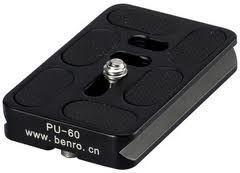 Benro Snelwisselplaat PU60, Audio, Tv en Foto, Fotografie | Statieven en Balhoofden, Overige typen, Nieuw, Ophalen of Verzenden