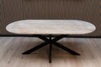 Luxe Taj Mahal Tafel 198x94 Plat Ovaal NU SLECHTS €1999, Huis en Inrichting, Tafels | Eettafels, Overige materialen, Magma Gold Kwartsiet