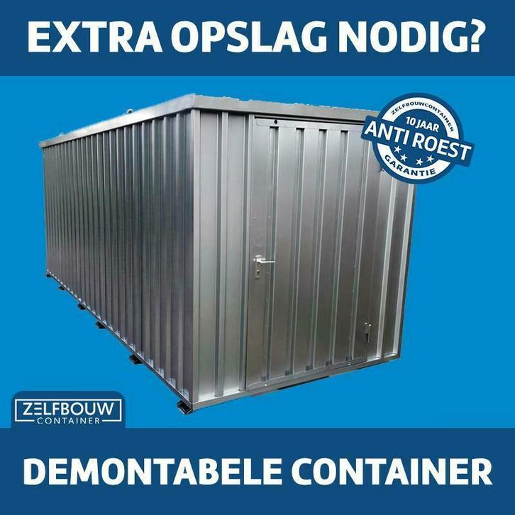 20ft Opslag container | op=op | demontabel | te koop, Doe-het-zelf en Verbouw, Containers