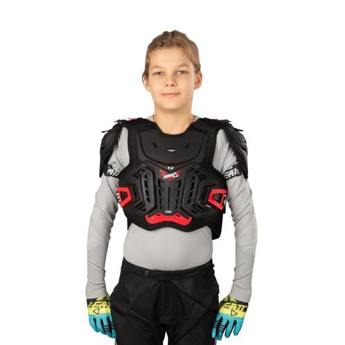 Lichaamsbeschermer Kinderen Leatt 4.5 Pro Junior Zwart-Rood, Motoren, Accessoires | Overige, Nieuw, Verzenden