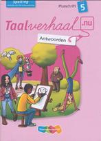 Taalverhaal Nu Antwoorden Plusschrift Spelling 5, Verzenden, Nieuw