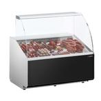 GGM Gastro | Koelvitrine - 1000mm - Lichtblauw voorpaneel |, Verzenden, Nieuw in verpakking, Decoratie