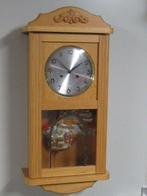 Regulateur wandklok - Mid-century modern - Eik - 1970-1980,, Antiek en Kunst, Antiek | Klokken