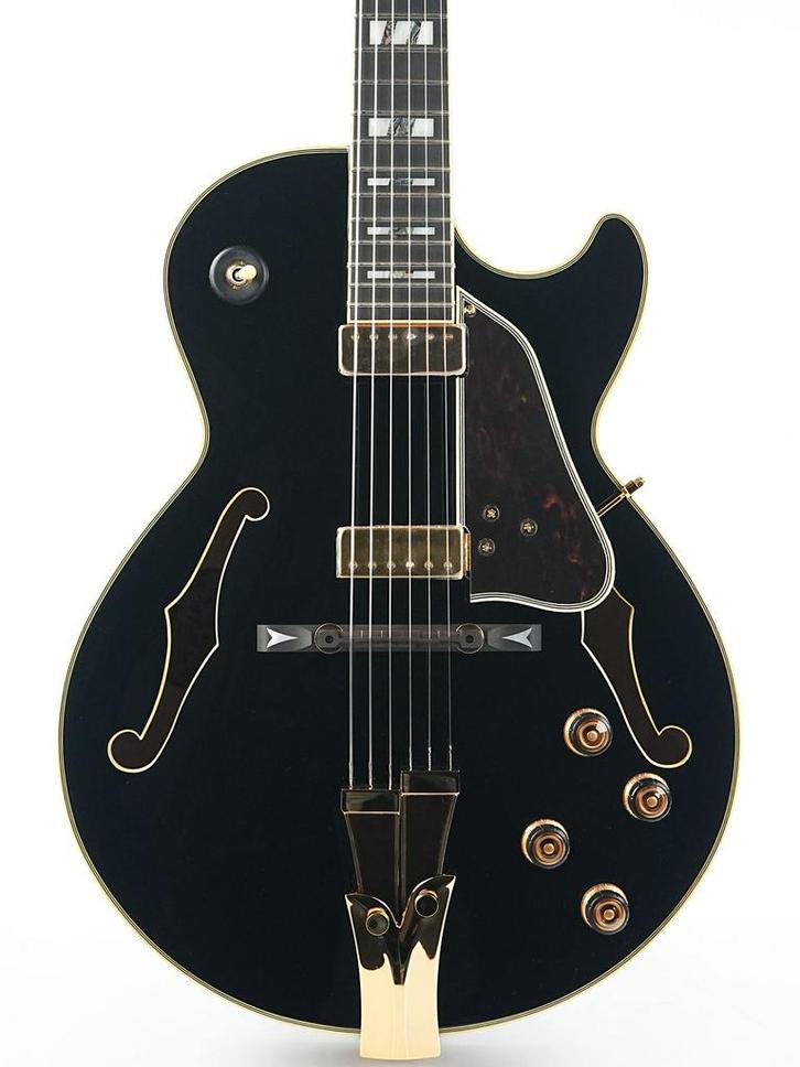 Ibanez GB10 George Benson Black (Elektrische Gitaren), Muziek en Instrumenten, Snaarinstrumenten | Gitaren | Elektrisch, Hollow body