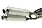 Tomos Uitlaat 25mm Tecno Circuit blank dubbele demper A3..., Ophalen of Verzenden, Nieuw