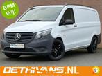 Zakelijke Lease |  Mercedes-Benz Vito 114CDI 136PK Lang 9G-T, Automaat, Stof, Gebruikt, Zwart
