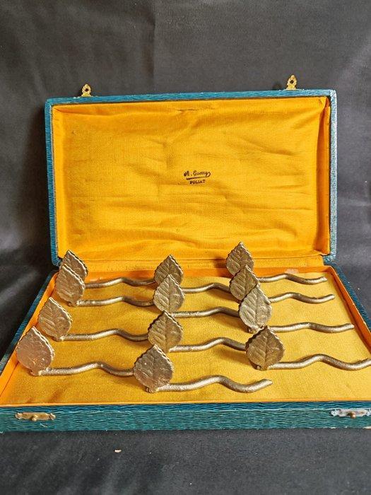 Messensteun (12) - Metaal, Antiek en Kunst, Antiek | Meubels | Tafels