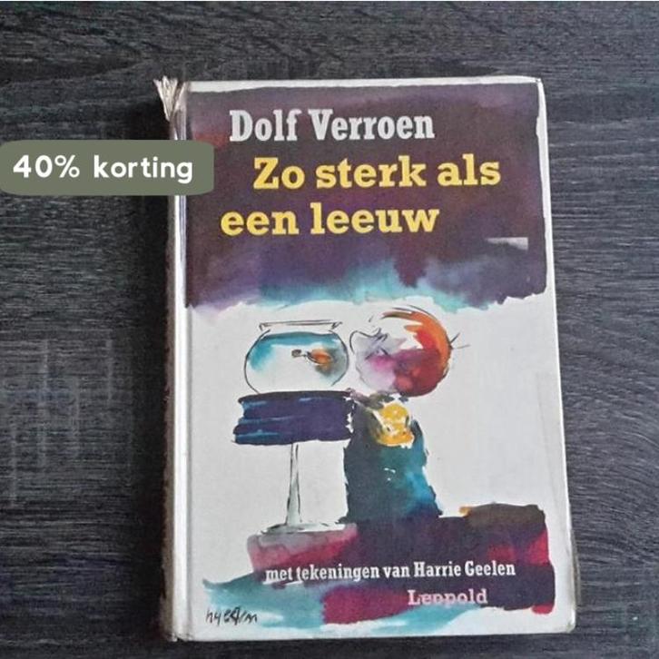 ZO STERK ALS EEN LEEUW 9789025847500 Verroen, Boeken, Kinderboeken | Jeugd | 13 jaar en ouder, Gelezen, Verzenden