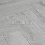 Keramisch parket tegel 15x60 grijs houtlook laminaat, Ophalen of Verzenden, Nieuw, Keramiek, 10 m² of meer