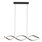 Design hanglamp zwart, Kuno, 45W, 3000K LED, 3-staps dimbaar, Design, Nieuw, Ophalen of Verzenden, Metaal