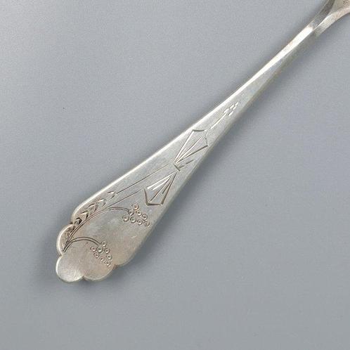 Wed. J.J. Hartman Art-Nouveau - Taartschep - .833 zilver -, Antiek en Kunst, Antiek | Goud en Zilver
