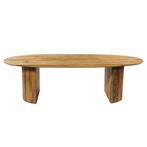 Mangohouten Eettafel Maeve 240x110 cm, Huis en Inrichting, Tafels | Eettafels, Verzenden, Nieuw, Industriële meubels, Overige vormen