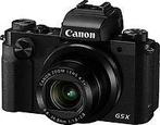 Canon PowerShot G5 X zwart, Verzenden, Zo goed als nieuw, Canon