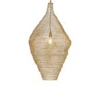 Oosterse hanglamp goud 60 cm - Nidum L, Huis en Inrichting, Lampen | Hanglampen, Nieuw, Overige materialen, Oosters, 75 cm of meer