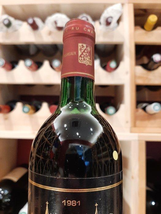 1981 Chateau Palmer - Margaux 3ème Grand Cru Classé - 1 Fles, Verzamelen, Wijnen