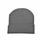 Benson Warme beanie muts - gebreid acryl - grijs - one size, Kleding | Heren, Mutsen, Sjaals en Handschoenen, Ophalen of Verzenden