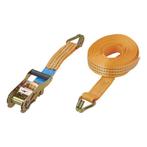 ProPlus Spanband met ratel - 8 meter - 38 mm - oranje - 1..., Ophalen of Verzenden, Nieuw