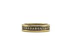 Ring - 18 karaat Geel goud - 0.68ct. tw. Diamant, Sieraden, Tassen en Uiterlijk, Nieuw