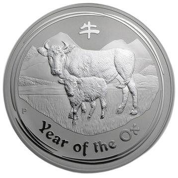 Zilveren Lunar II Year of the Ox 2009 1 troy ounce beschikbaar voor biedingen