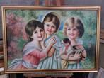 Scuola europea (XX), da Emile Vernon - Fanciulle con, Antiek en Kunst, Kunst | Schilderijen | Klassiek