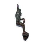 Oude Egypte, late periode Brons ISIS - Statuette - 76 mm