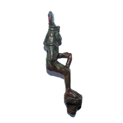 Oude Egypte, late periode Brons ISIS - Statuette - 76 mm, Antiek en Kunst, Antiek | Overige Antiek