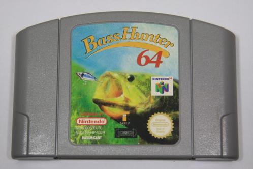 Bass Hunter 64 (Nintendo 64 Cartridges, Nintendo 64), Spelcomputers en Games, Games | Nintendo 64, Gebruikt, Ophalen of Verzenden