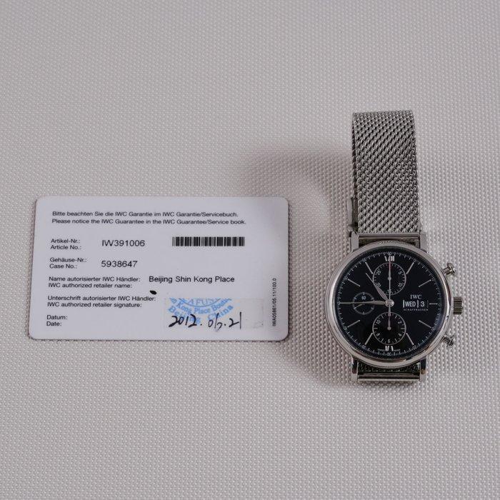 IWC - Portofino Chronograph - IW391006 - Heren - 2010-2020, Sieraden, Tassen en Uiterlijk, Horloges | Antiek