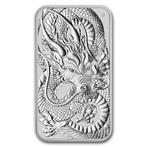 Perth Mint - Rectangle Dragon 1 oz 2021 - zilver muntbaar, Zilver, Losse munt, Verzenden