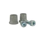 Set VRLA accu polen M8 standard, Ophalen of Verzenden, Nieuw
