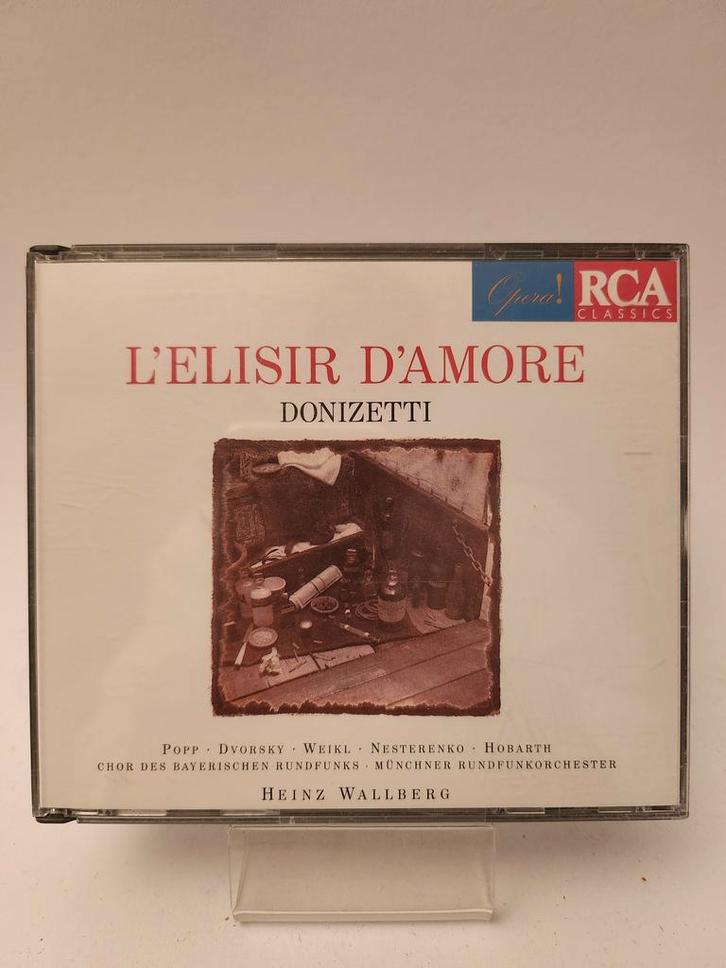 Donizetti: LElisir dAmour CD, Cd's en Dvd's, Cd's | Overige Cd's, Ophalen of Verzenden