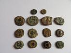 Byzantijnse Rijk. Lot aus 14 Byzantinischen Münzen