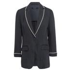 Marc Aurel • grijze linnen blazer • 36, Kleding | Dames, Marc Aurel, Verzenden, Nieuw, Maat 36 (S)