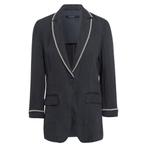 Marc Aurel • grijze linnen blazer • 36, Kleding | Dames, Truien en Vesten, Nieuw, Marc Aurel, Grijs, Maat 36 (S)