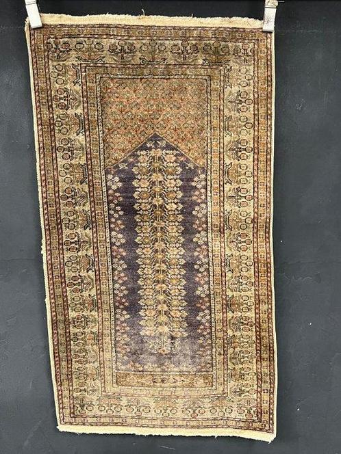 Antieke Kayserie Zijde - Tapijt - 120 cm - 70 cm, Huis en Inrichting, Stoffering | Tapijten en Kleden