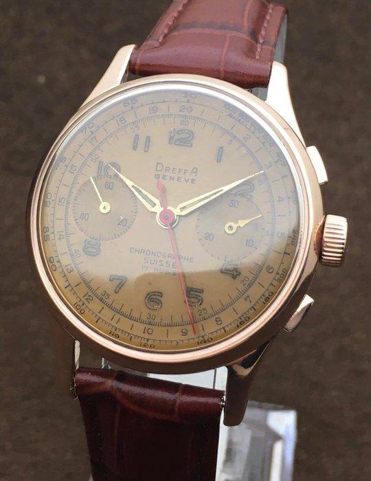 Dreffa-Genève Cronographe Suisse -, Sieraden, Tassen en Uiterlijk, Horloges | Heren