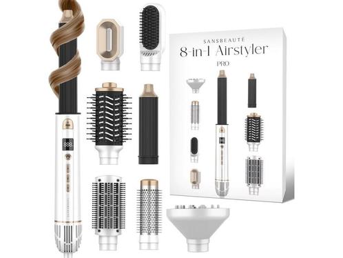Sansbeauté® 8-in-1 Airstyler met Diffuser - Multistyler -, Huis en Inrichting, Woonaccessoires | Overige, Nieuw, Verzenden