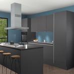 Greeploze Onyxgrijze keuken Lima 25111, Huis en Inrichting, Keuken | Complete keukens, Verzenden, Nieuw
