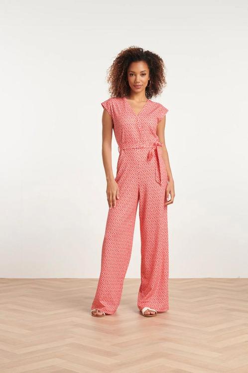 -60% Smashed Lemon  Smashed Lemon 24178 jumpsuitwikkelontwer, Kleding | Dames, Jumpsuits, Rood, Nieuw, Verzenden