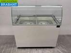 Verrijdbare Combisteel Java Schepijsvitrine 8 bakken 230V, Ophalen of Verzenden, Nieuw zonder verpakking
