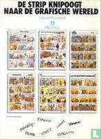 Blauwbloezen, De - De strip knipoogt naar de grafische we..., Boeken, Eén stripboek, Verzenden, Zo goed als nieuw, Cauvin, Raoul.