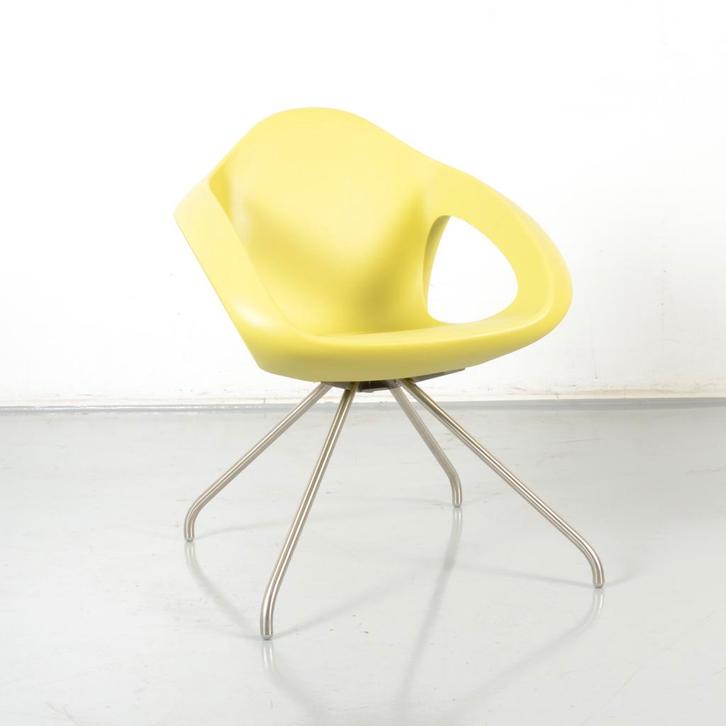 Lonc Easer design stoel, groen, 4-poot onderstel, Huis en Inrichting, Bureaustoelen, Ophalen of Verzenden