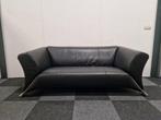 Rolf Benz 322 - 2,5 zits Bank - Zwart - Leder -Anita Schmidt